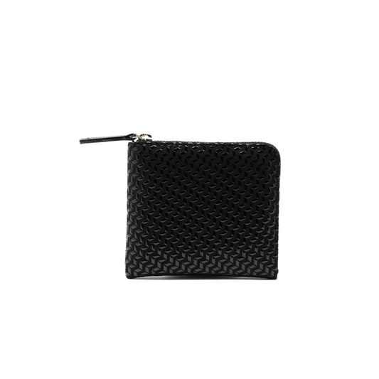 Zipped Coin Purse (Large) - Chevron-S