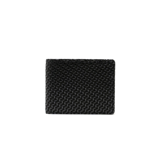 Men's Folded Wallet (Narrow Type) - Chevron-S