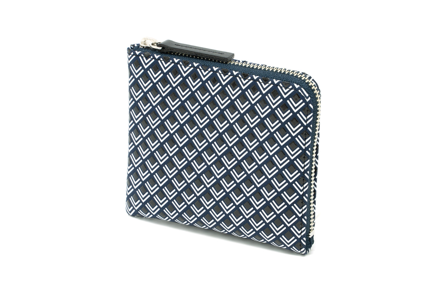 Zipped Coin Purse (Large) - White Frame