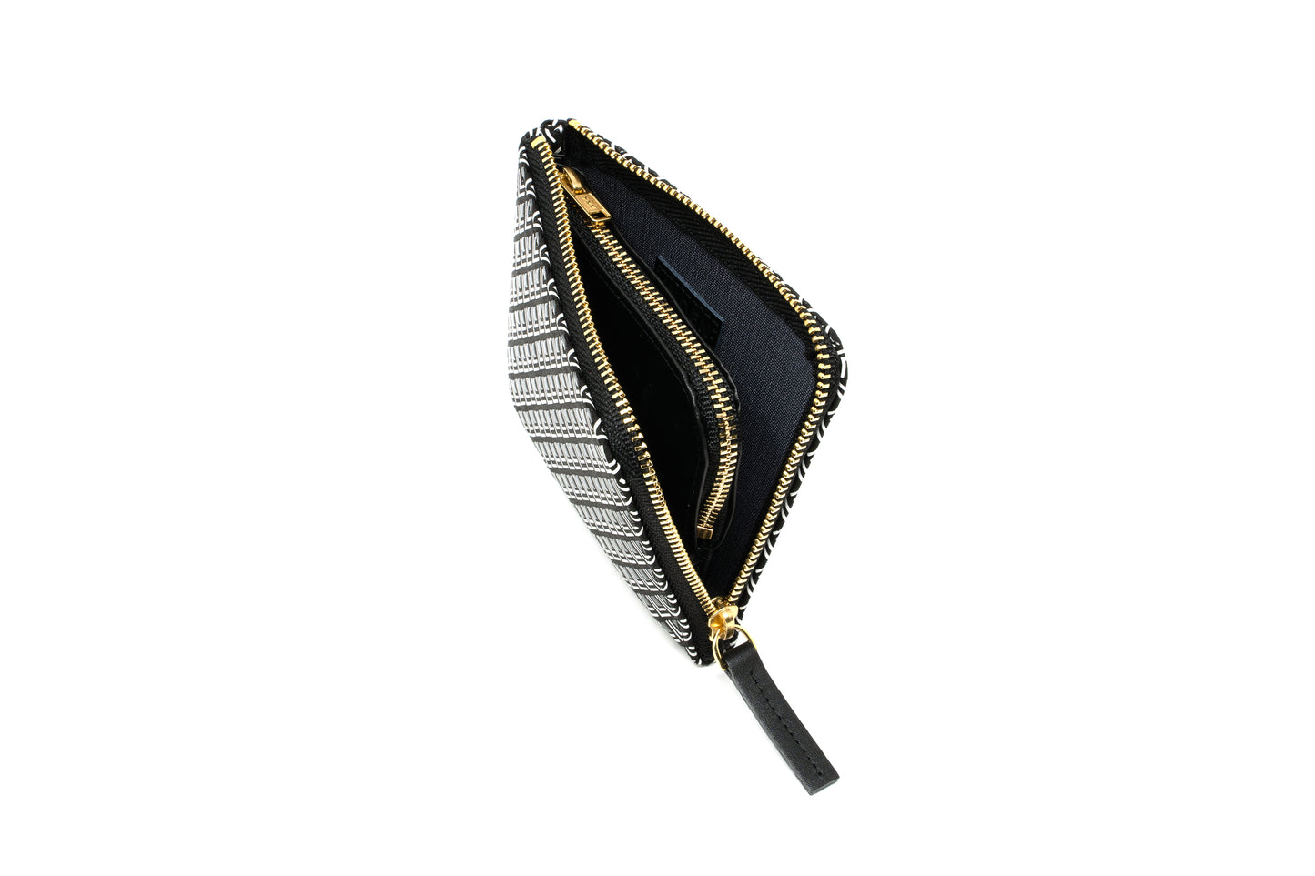 Zipped Coin Purse (Large) - White Frame