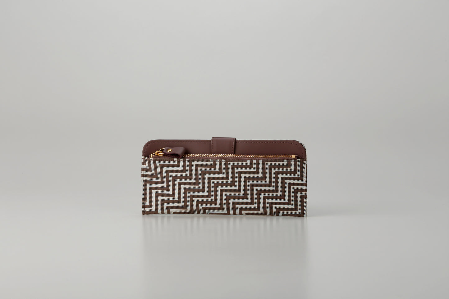 Slim Zipped Long Wallet - New Grecian
