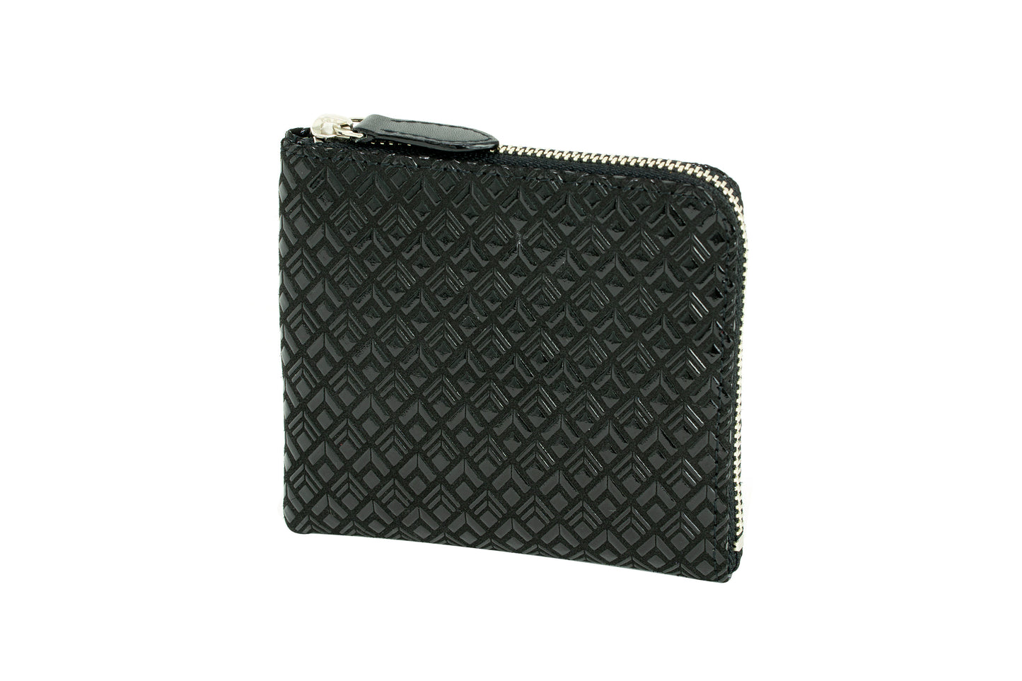 Zipped Coin Purse (Large) - Diamond Frame